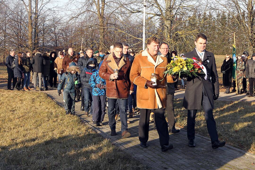 Laisvės gynėjų dienos minėjimas Kauno rajone