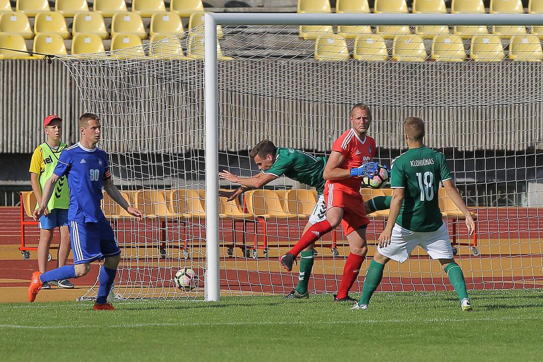 A lyga: „Kauno Žalgiris“ – „Jonava“ 1:0