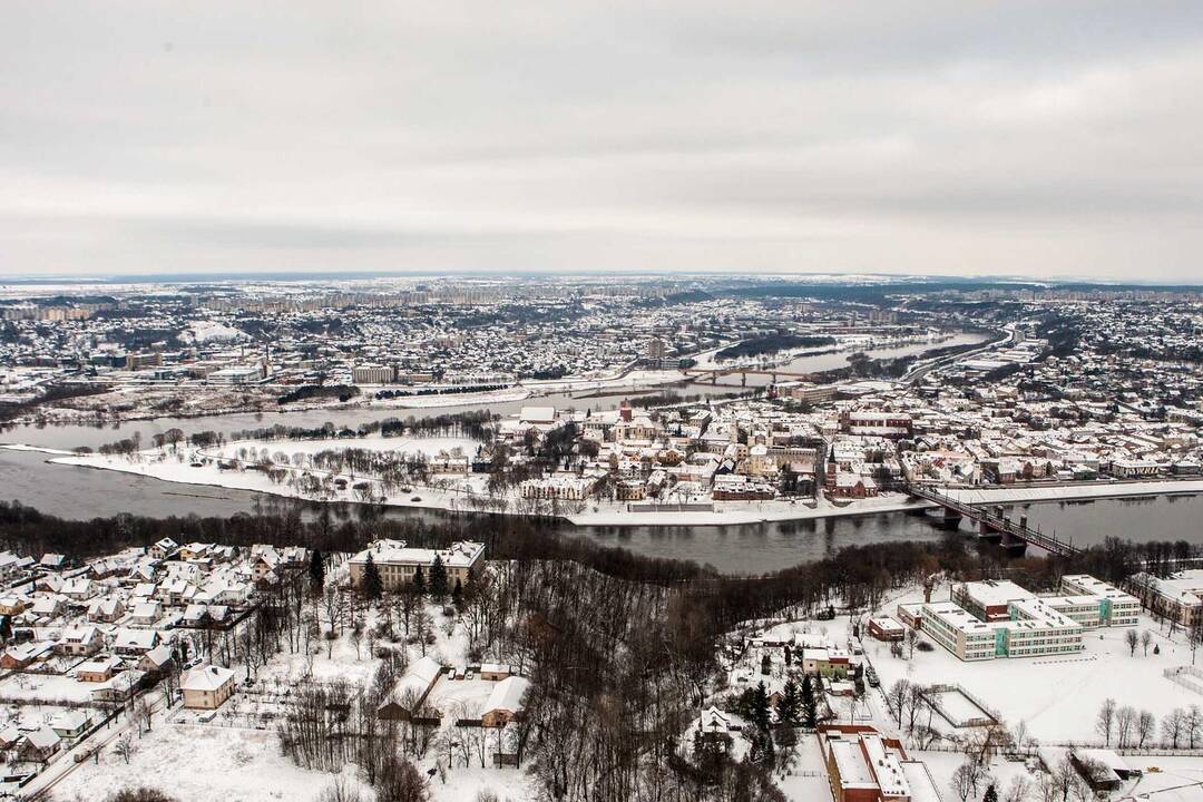 Kaunas iš paukščio skrydžio