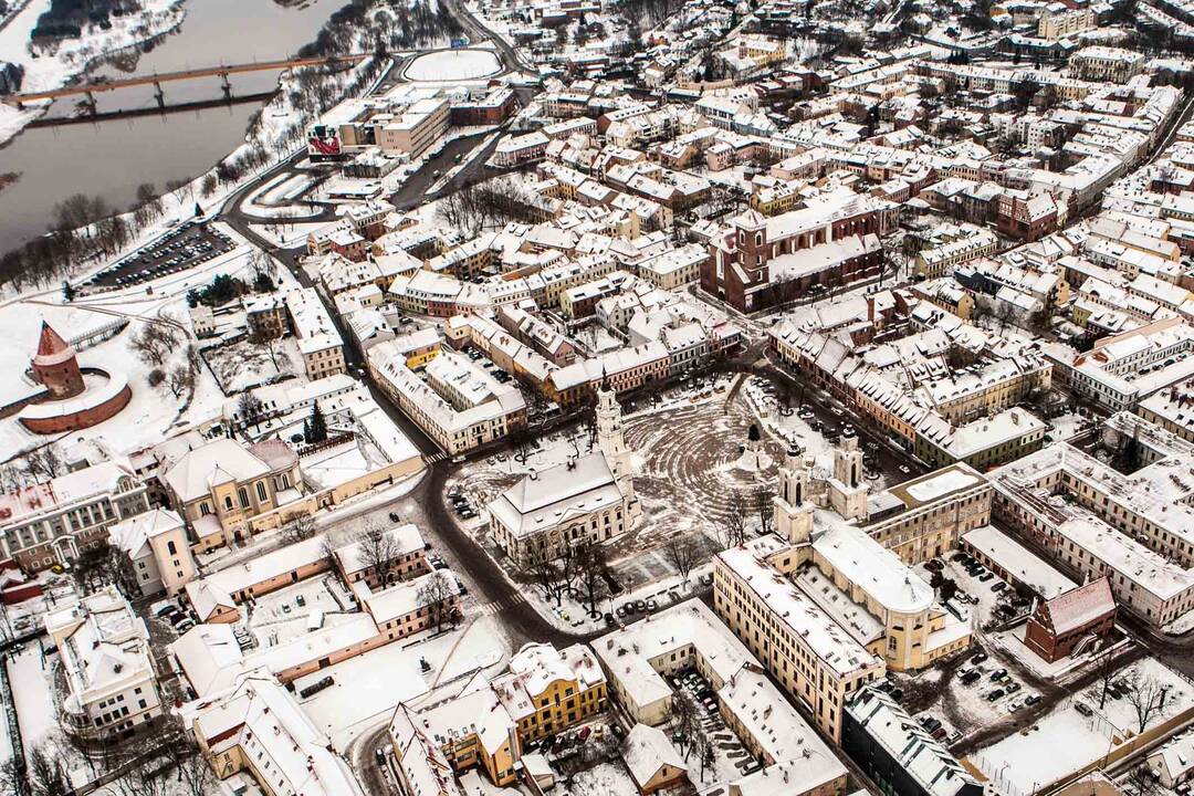 Kaunas iš paukščio skrydžio