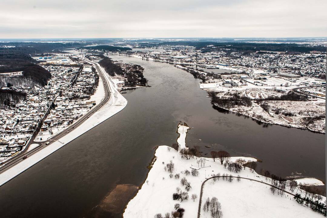 Kaunas iš paukščio skrydžio