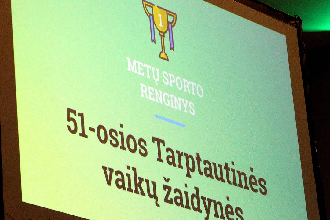 Kauno sporto apdovanojimai 2017