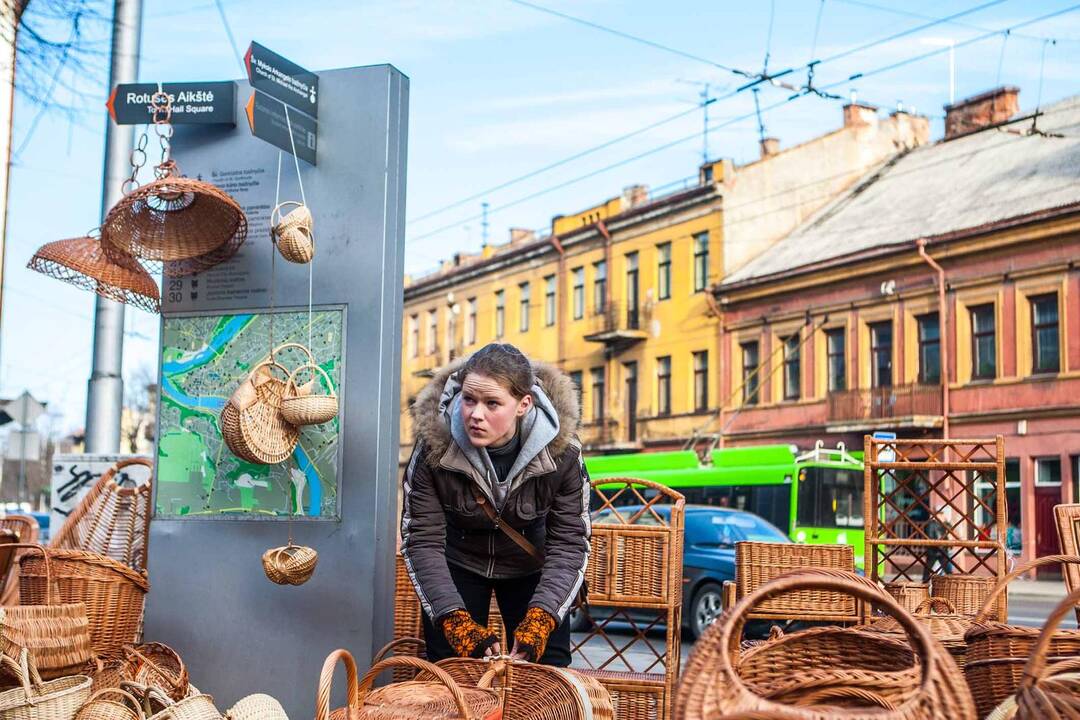 Kazimiero mugė jau šurmuliuoja Kauno centre