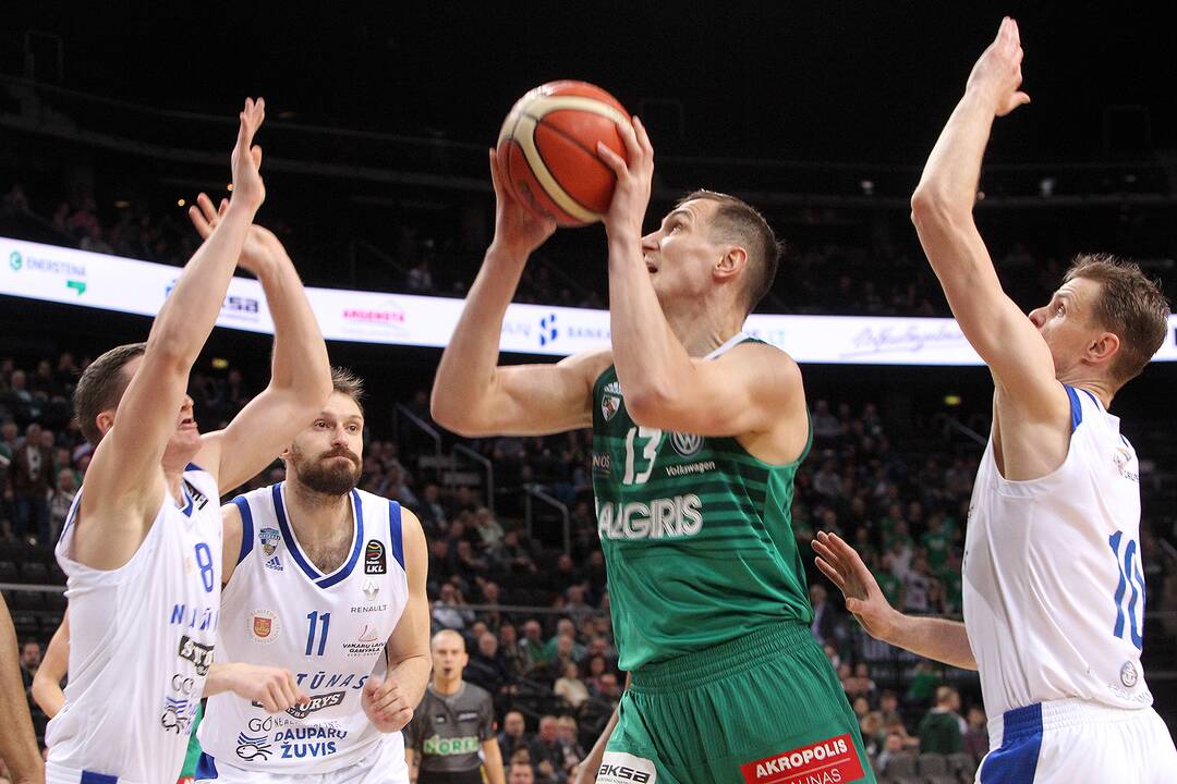 LKL: „Žalgiris“ – „Neptūnas“ 94:47