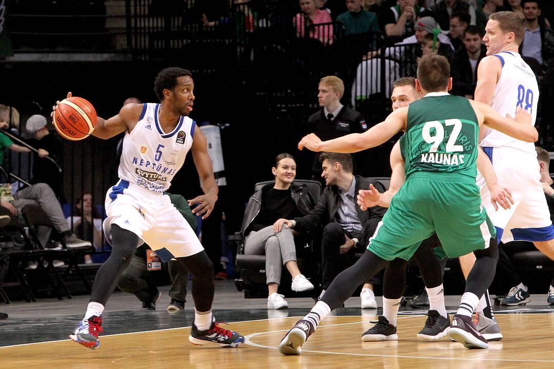 LKL: „Žalgiris“ – „Neptūnas“ 94:47