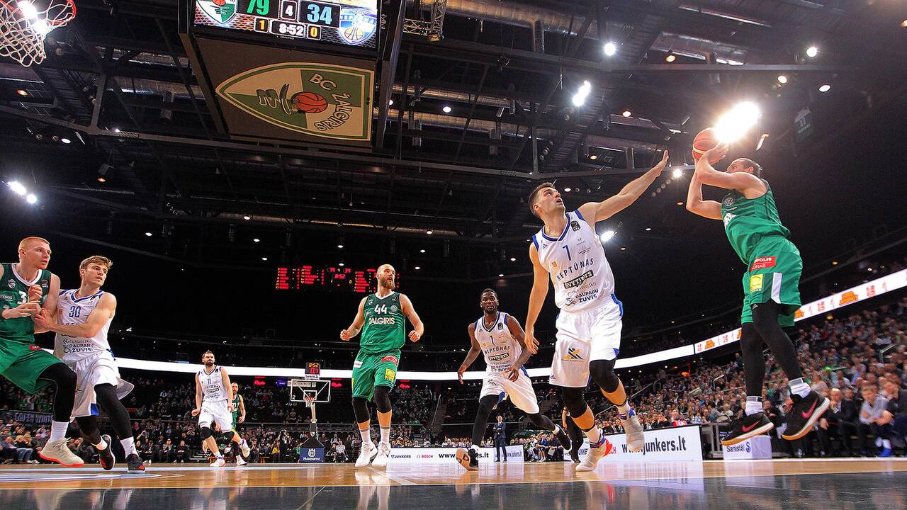 LKL: „Žalgiris“ – „Neptūnas“ 94:47
