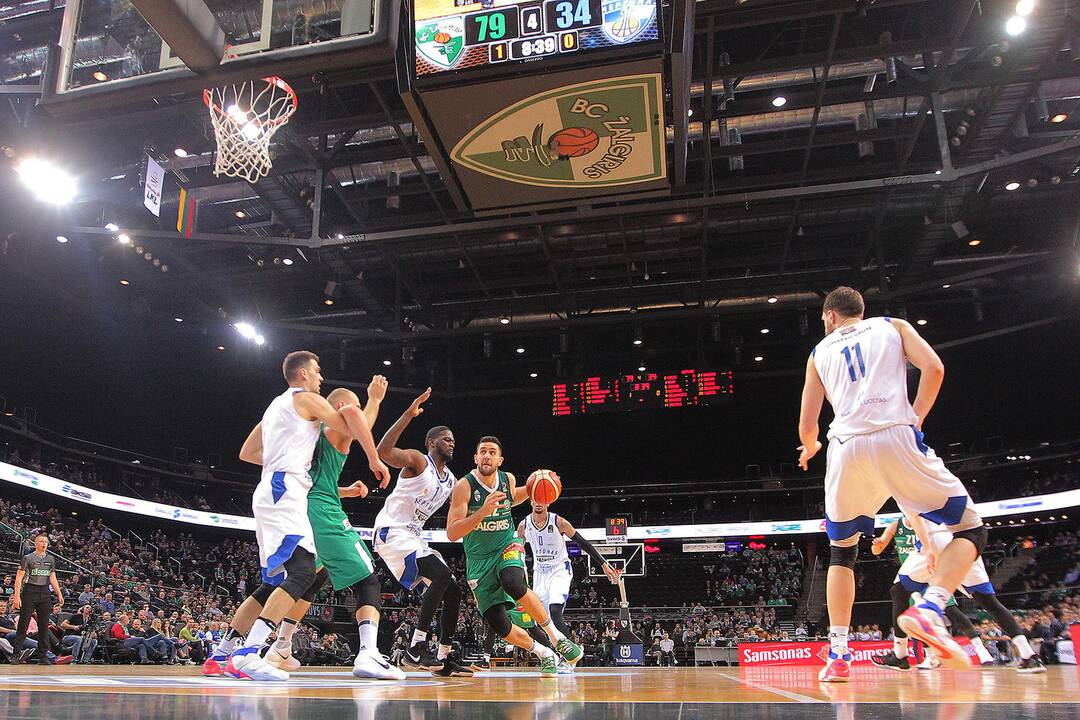 LKL: „Žalgiris“ – „Neptūnas“ 94:47