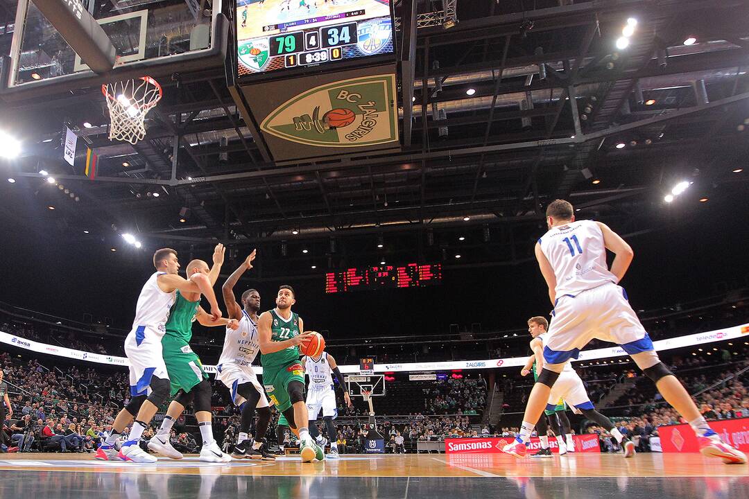 LKL: „Žalgiris“ – „Neptūnas“ 94:47
