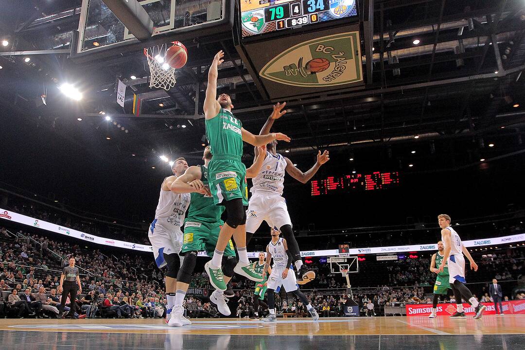 LKL: „Žalgiris“ – „Neptūnas“ 94:47