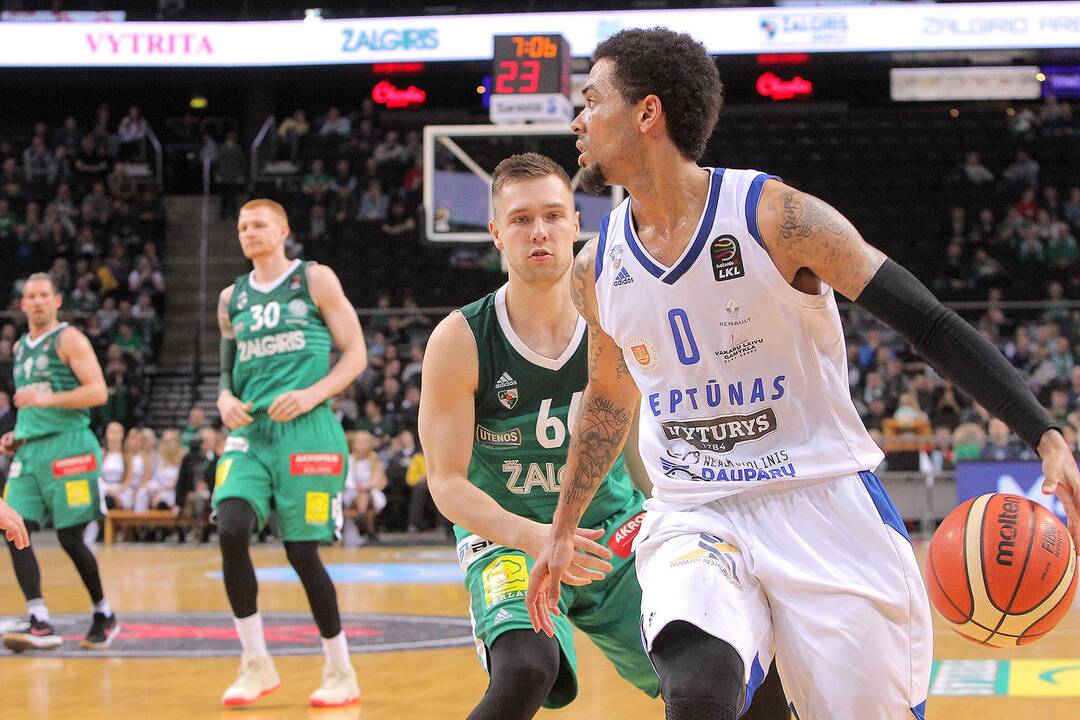 LKL: „Žalgiris“ – „Neptūnas“ 94:47