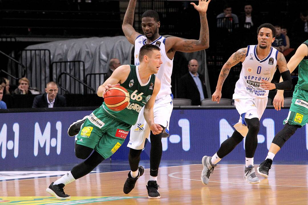 LKL: „Žalgiris“ – „Neptūnas“ 94:47