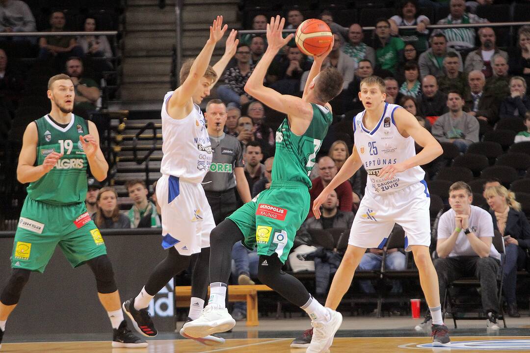 LKL: „Žalgiris“ – „Neptūnas“ 94:47