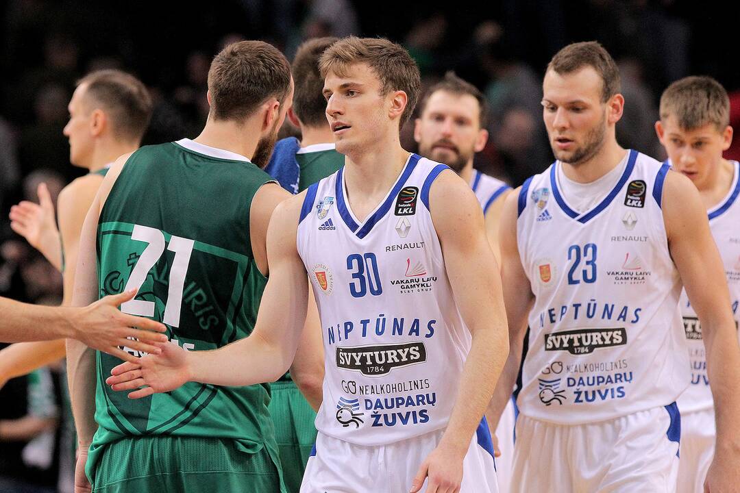 LKL: „Žalgiris“ – „Neptūnas“ 94:47