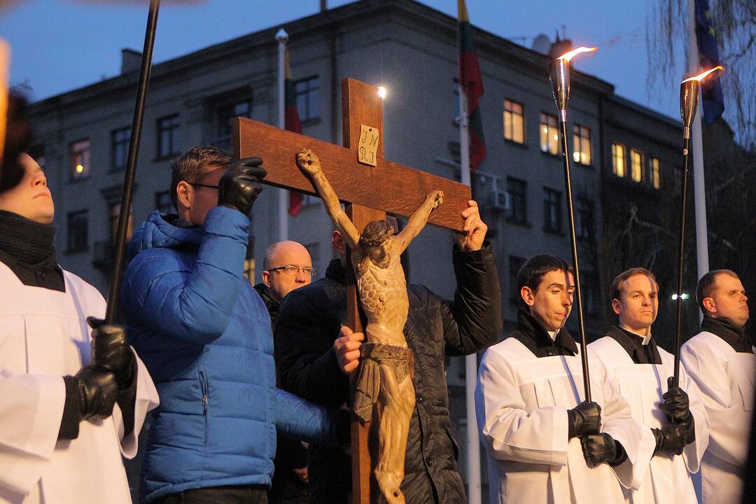 Kryžiaus kelio eisena Kaune