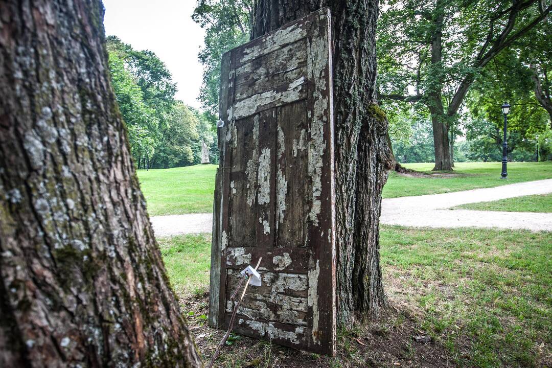 Landart meno kūrimas Raudondvario dvaro parke