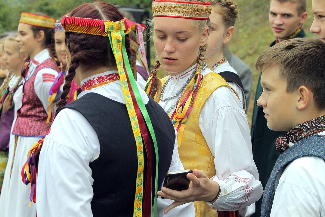 Paveldo dienos Lantainių piliakalnyje