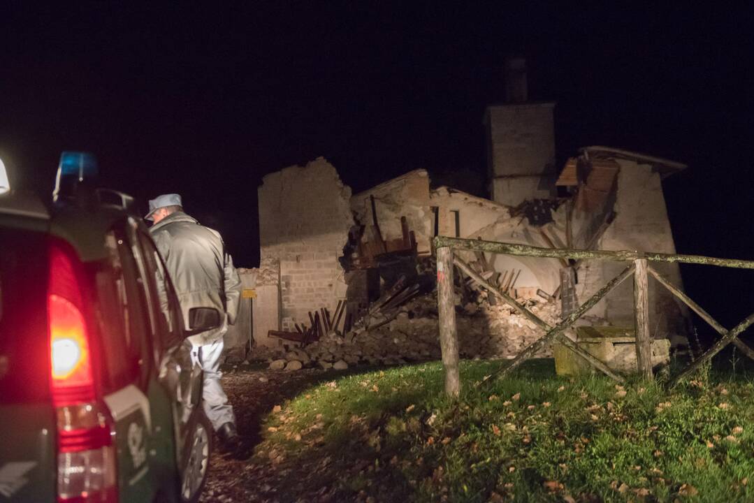 Žemės drebėjimas Italijoje