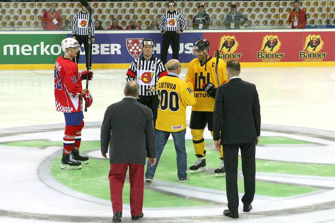 Ledo ritulys: Lietuva – Kroatija 3:0