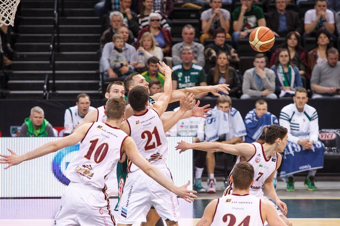 LKL rungtynės "Žalgiris - Lietkabelis"