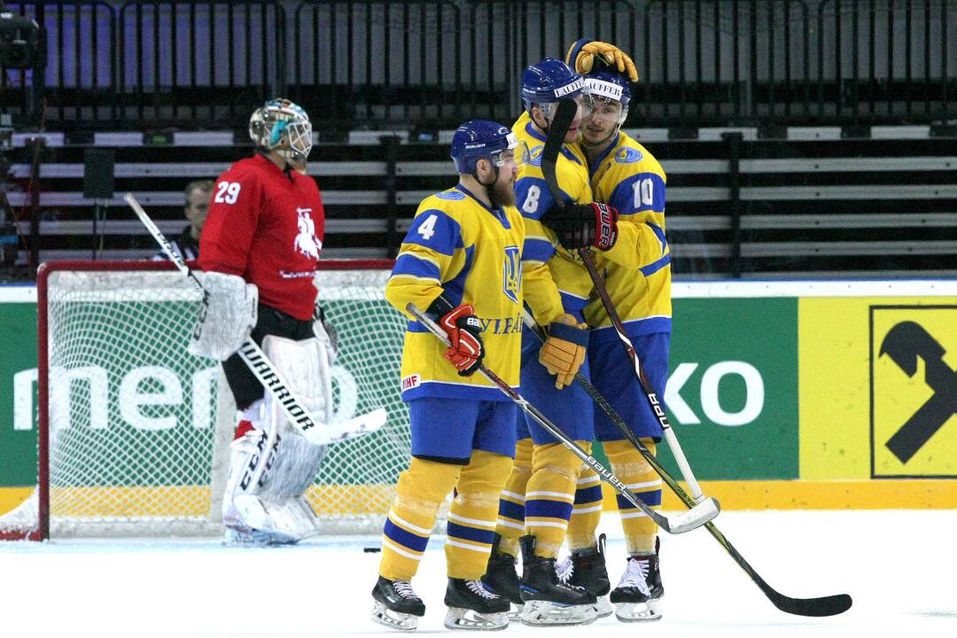 Ledo ritulys: Lietuva – Ukraina 5:4