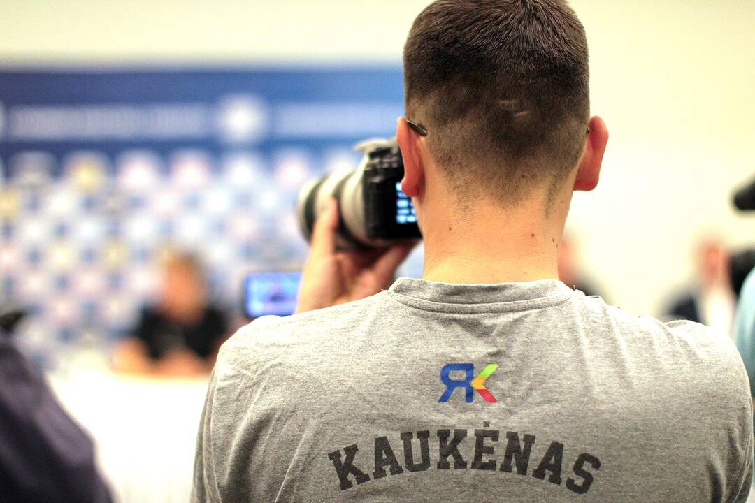 Lietuvos krepšinio rinktinės spaudos konferencija