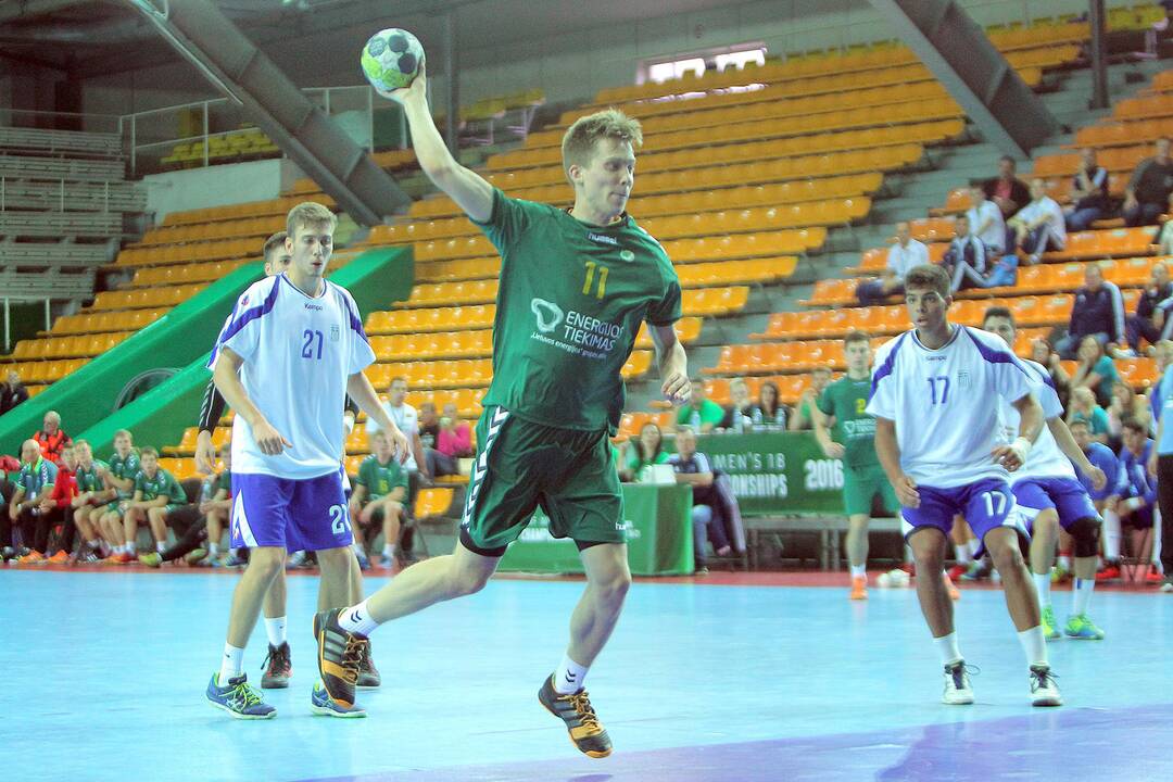 Rankinis U18: Lietuva – Graikija 25:36