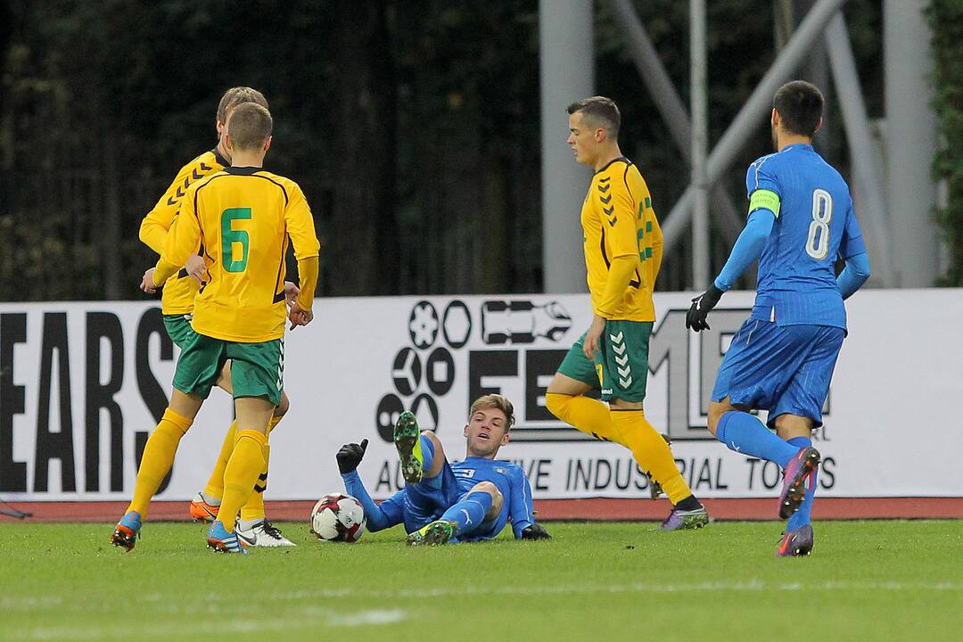 Futbolas [U21] Lietuva – Italija 0:0