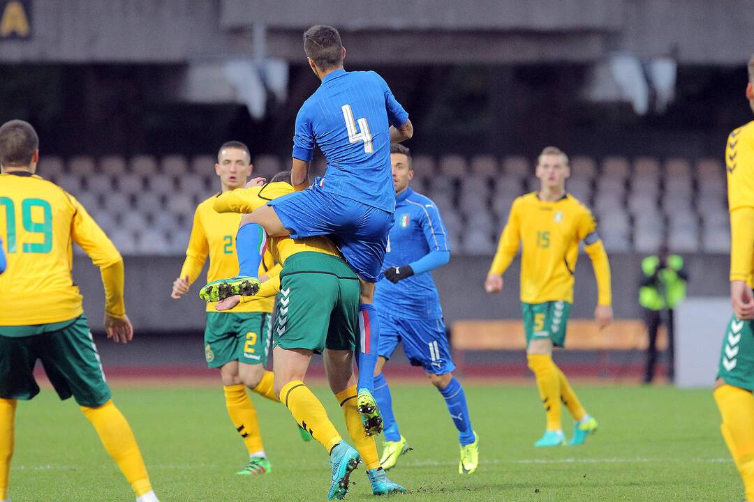 Futbolas [U21] Lietuva – Italija 0:0