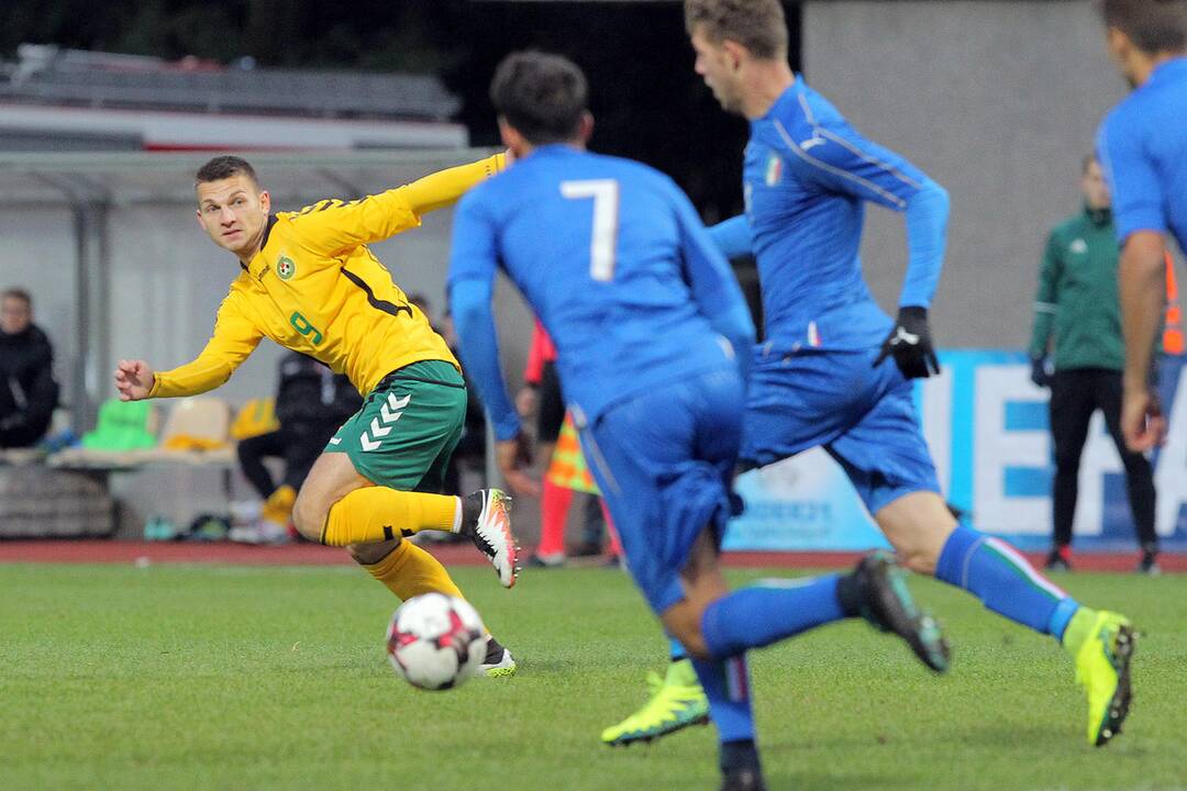 Futbolas [U21] Lietuva – Italija 0:0