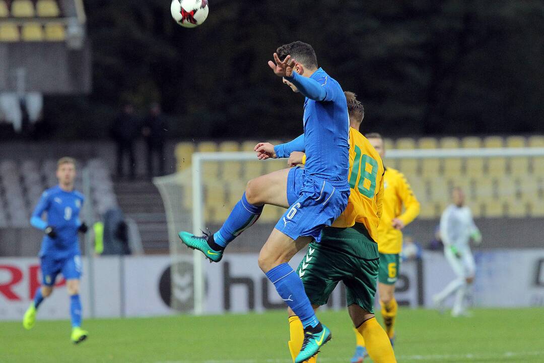 Futbolas [U21] Lietuva – Italija 0:0
