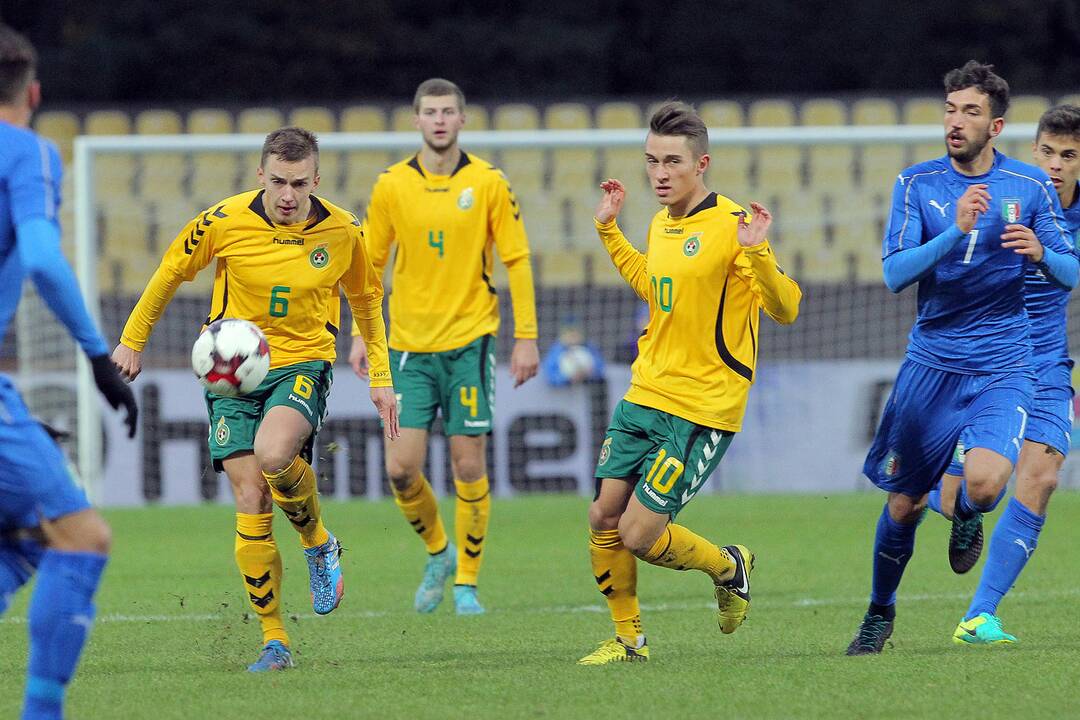 Futbolas [U21] Lietuva – Italija 0:0