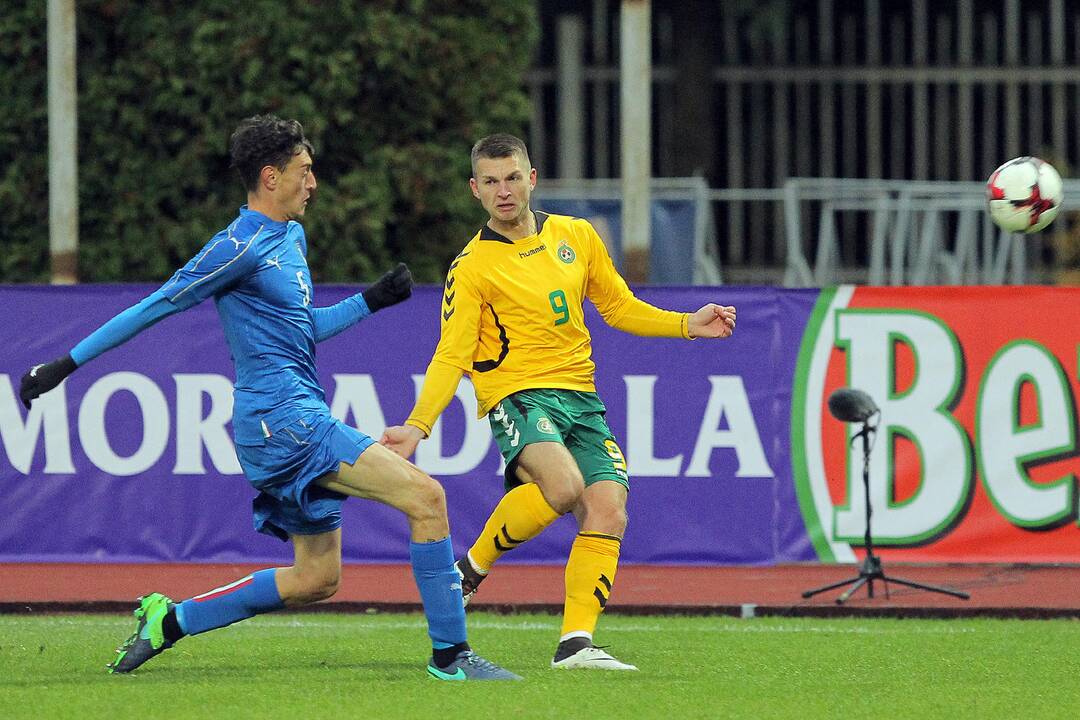 Futbolas [U21] Lietuva – Italija 0:0