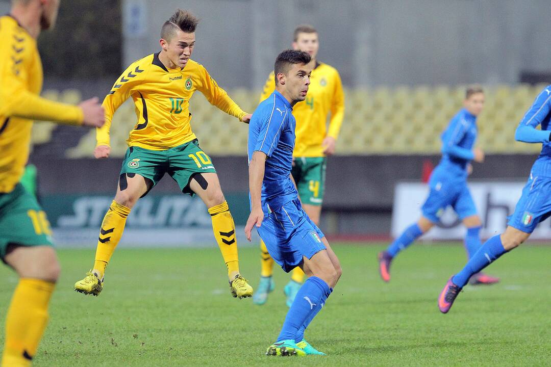 Futbolas [U21] Lietuva – Italija 0:0