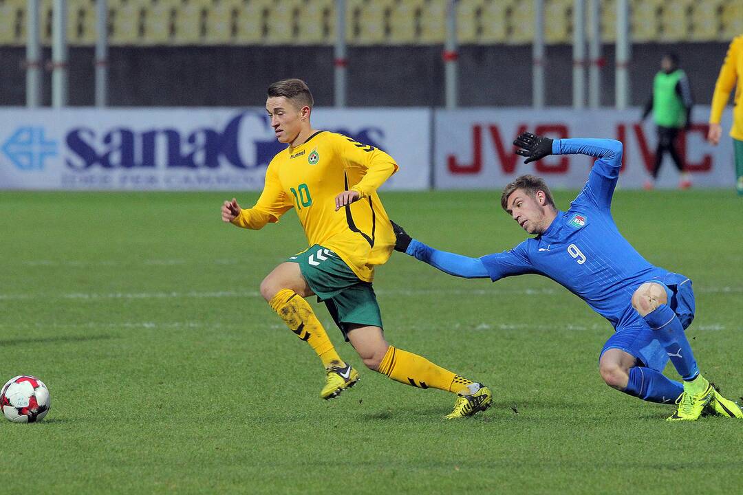 Futbolas [U21] Lietuva – Italija 0:0