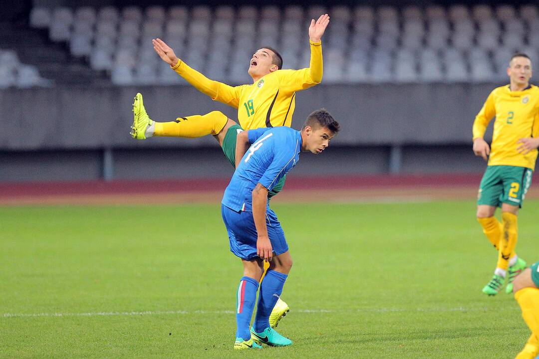 Futbolas [U21] Lietuva – Italija 0:0