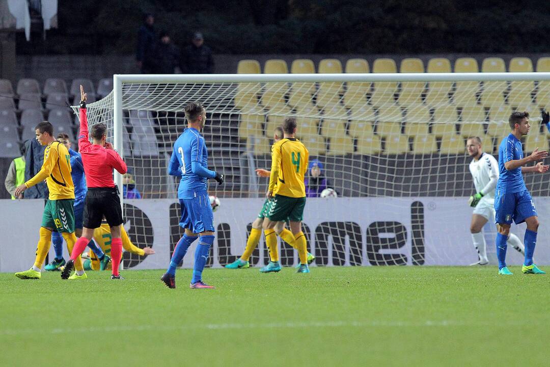 Futbolas [U21] Lietuva – Italija 0:0