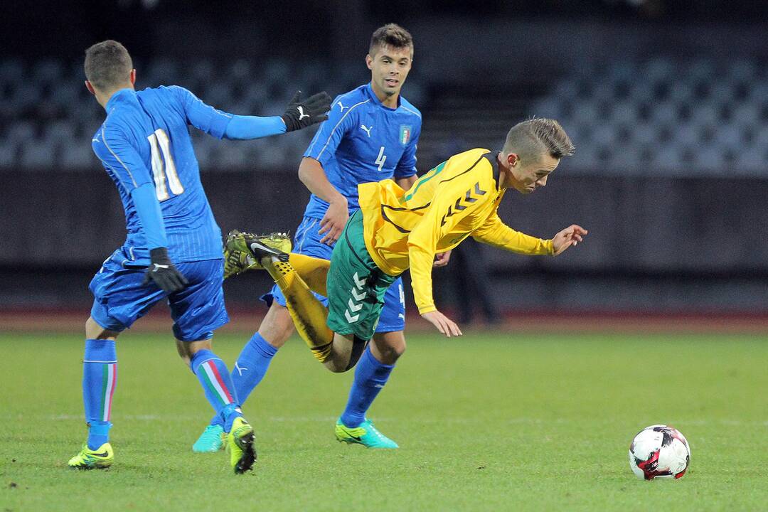 Futbolas [U21] Lietuva – Italija 0:0