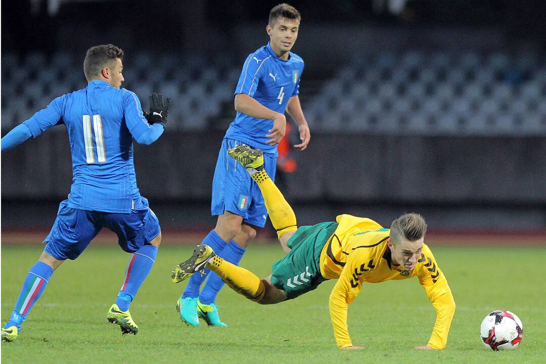 Futbolas [U21] Lietuva – Italija 0:0