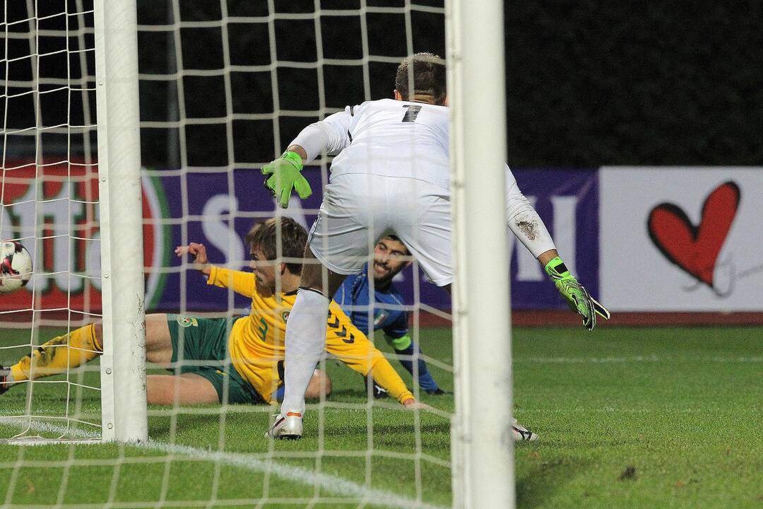 Futbolas [U21] Lietuva – Italija 0:0