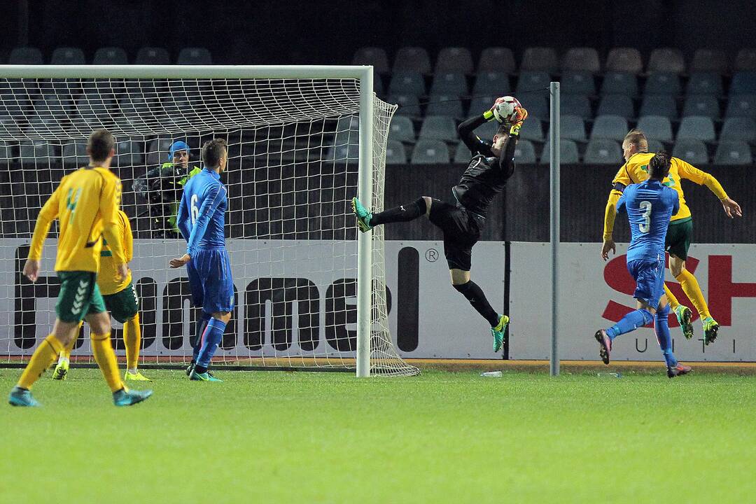Futbolas [U21] Lietuva – Italija 0:0