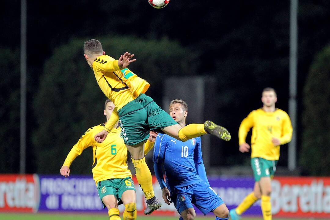 Futbolas [U21] Lietuva – Italija 0:0