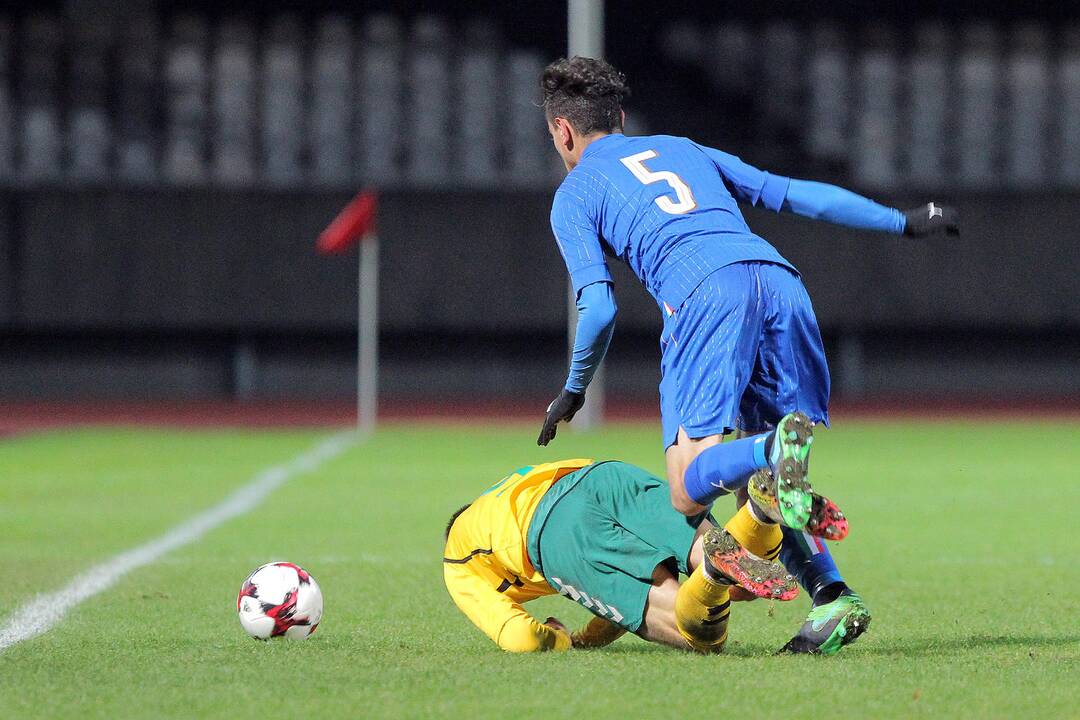 Futbolas [U21] Lietuva – Italija 0:0
