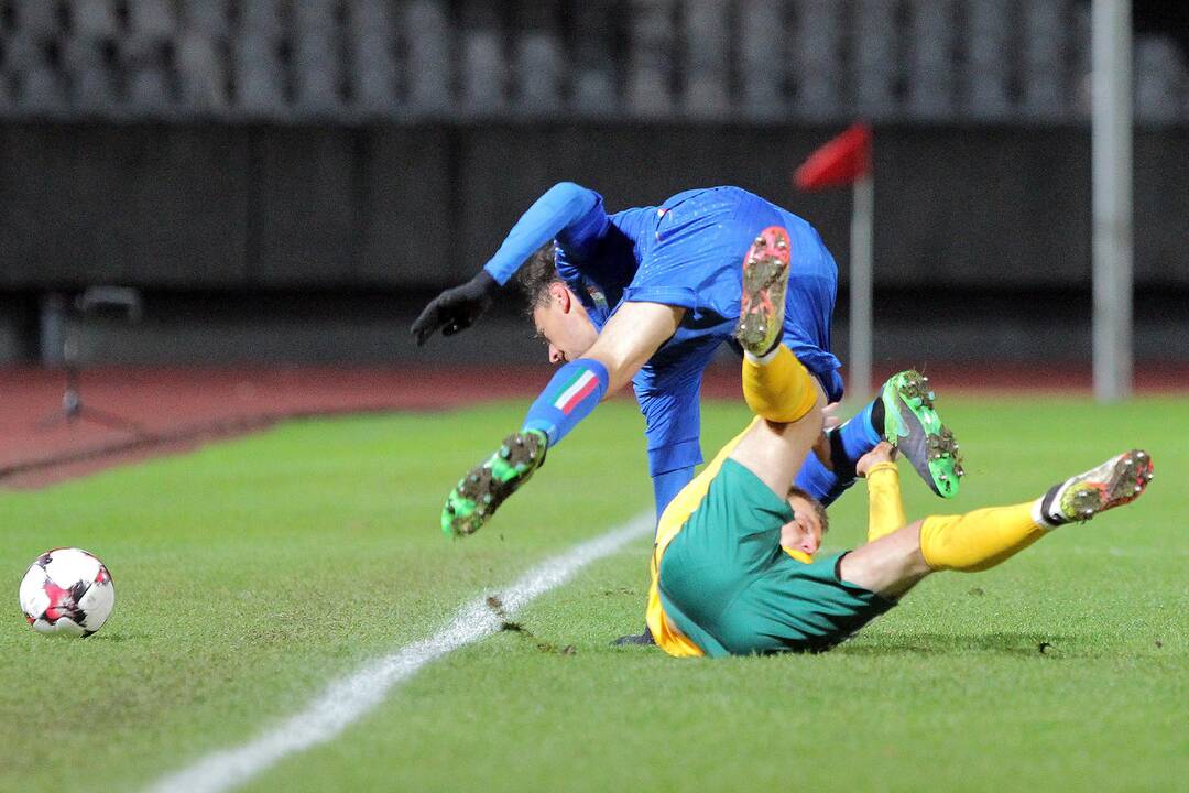 Futbolas [U21] Lietuva – Italija 0:0