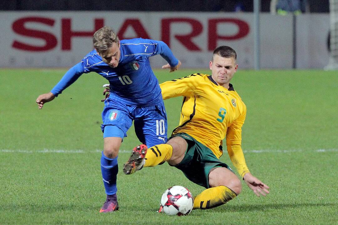 Futbolas [U21] Lietuva – Italija 0:0