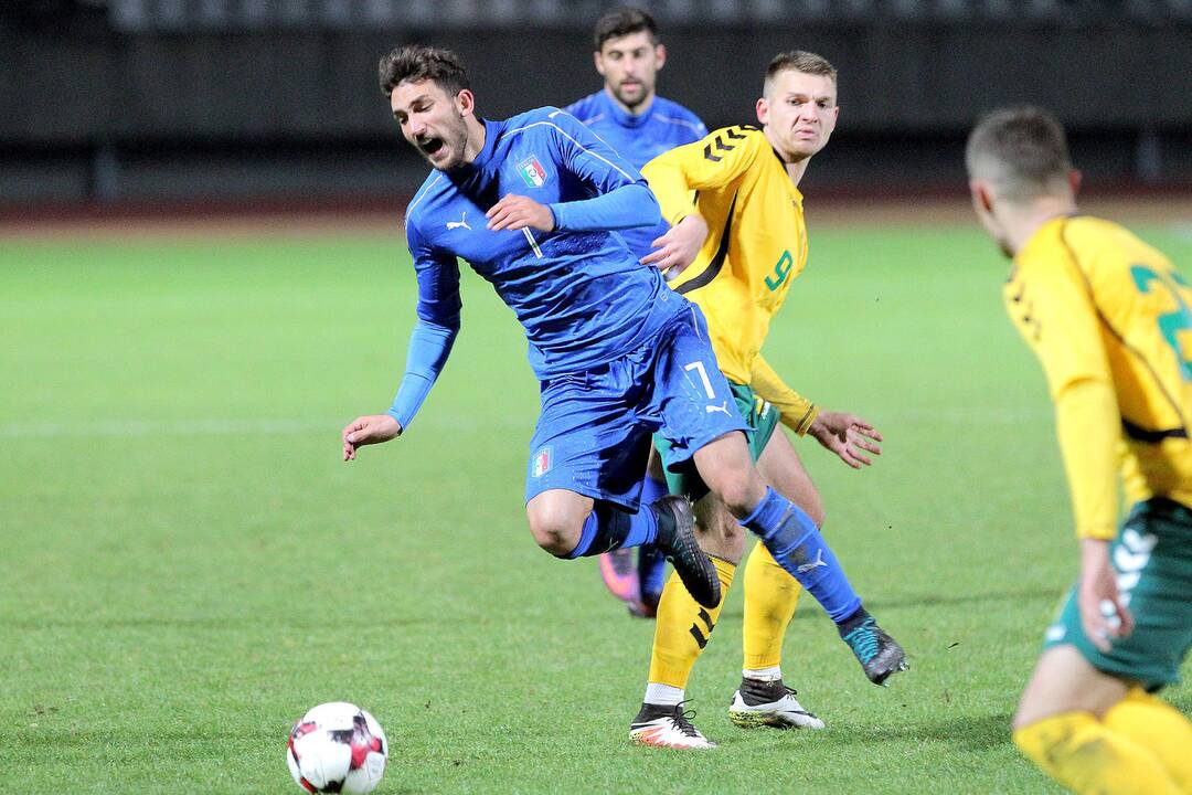 Futbolas [U21] Lietuva – Italija 0:0