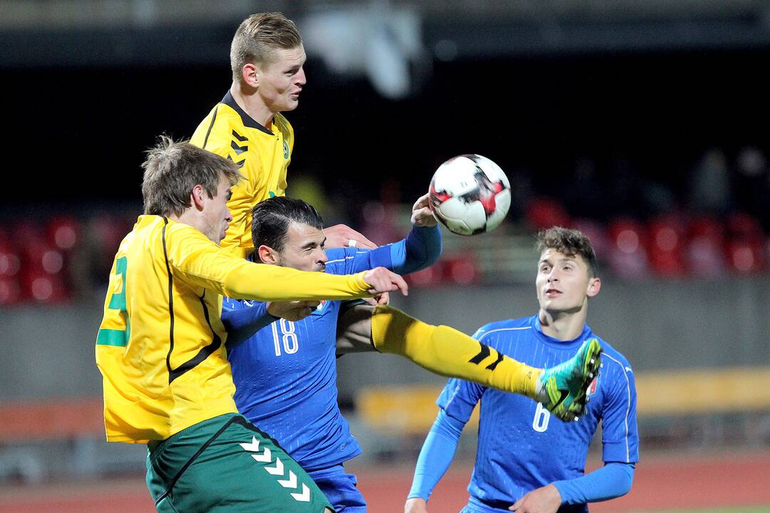 Futbolas [U21] Lietuva – Italija 0:0