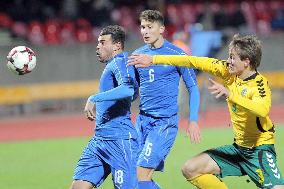 Futbolas [U21] Lietuva – Italija 0:0