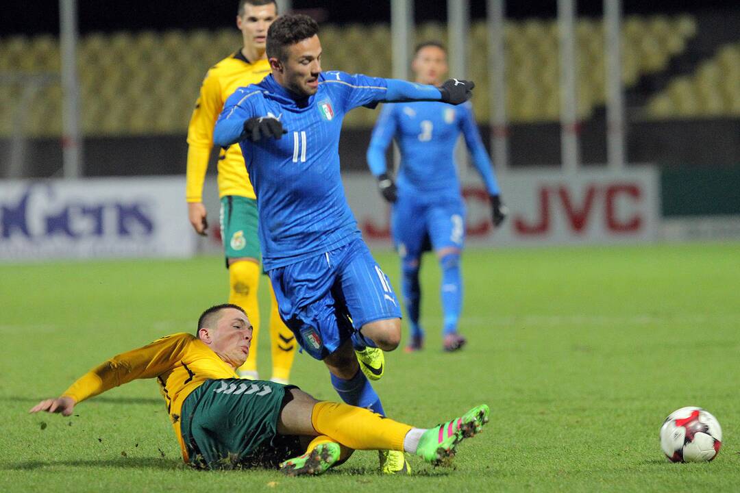 Futbolas [U21] Lietuva – Italija 0:0