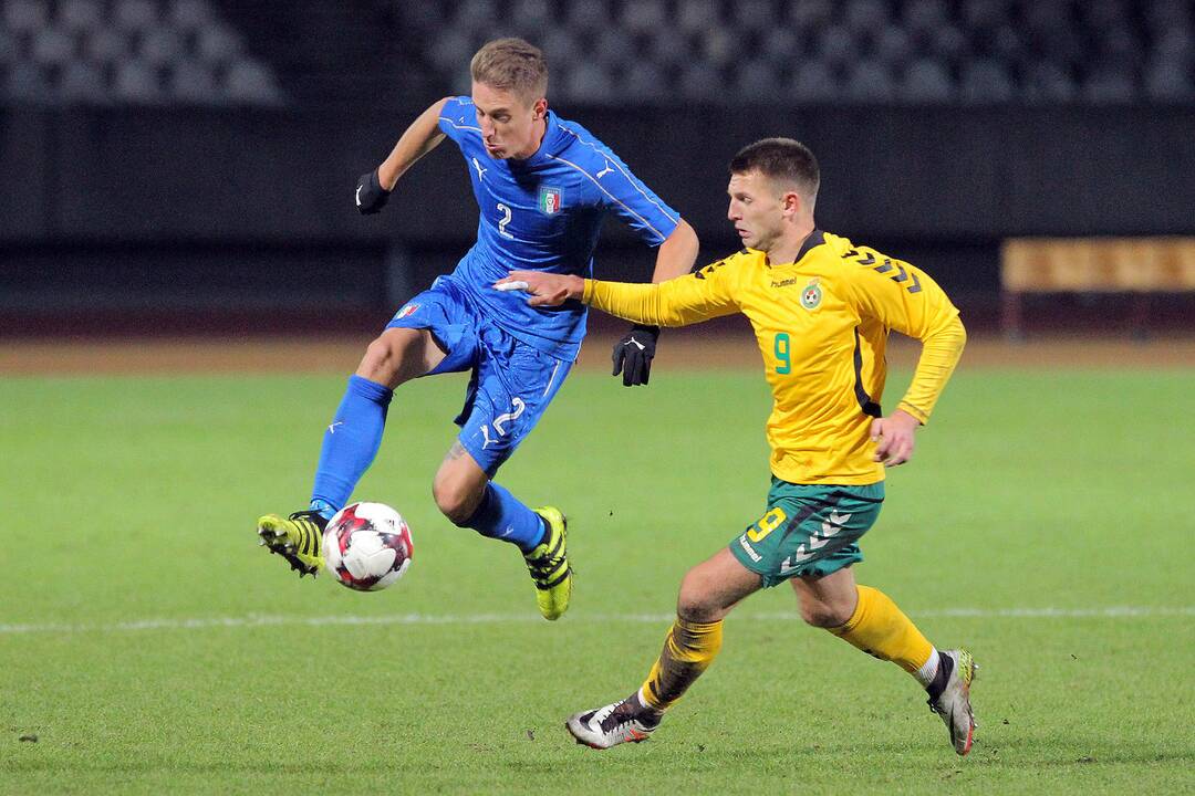 Futbolas [U21] Lietuva – Italija 0:0