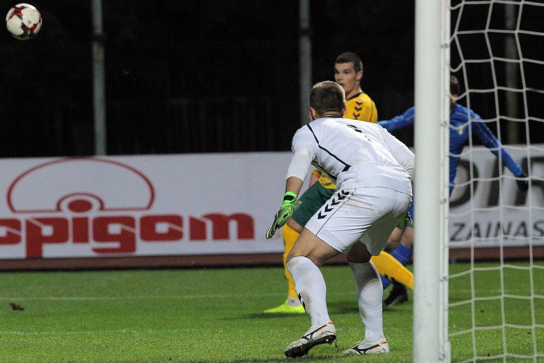 Futbolas [U21] Lietuva – Italija 0:0
